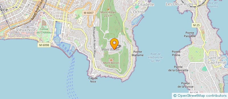 localisation de l'entreprise SCI LIBERATION PAULO  NICE