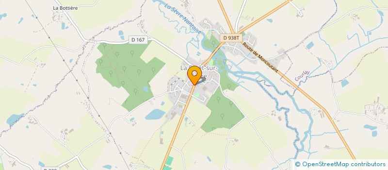 localisation de l'entreprise SCI LIBERI 1  LA FORET-SUR-SEVRE