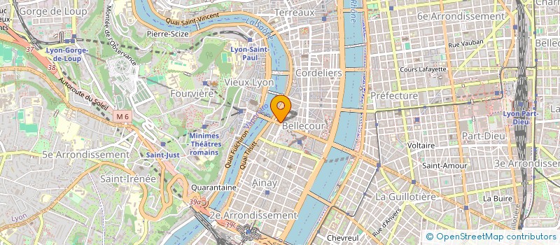 localisation de l'entreprise SCI LIBERIAS  LYON