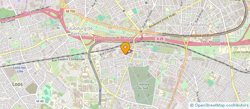 localisation de l'entreprise SCI LIBERMAN  LILLE