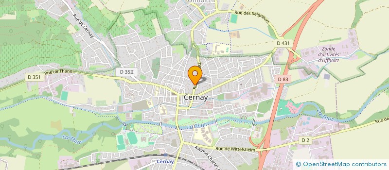 localisation de l'entreprise SCI LIBERO  WATTWILLER