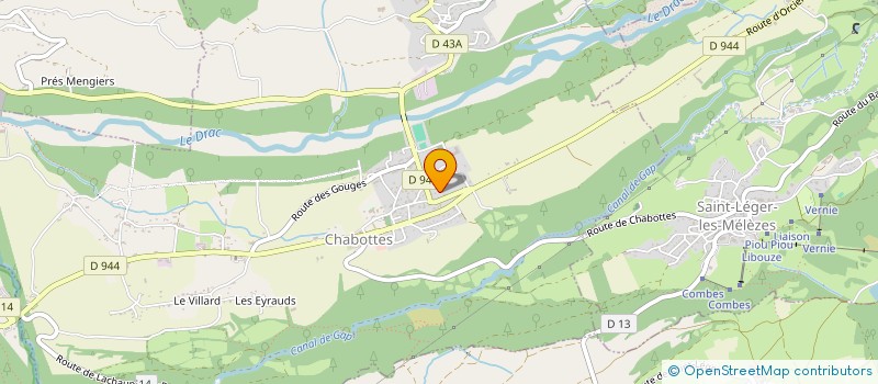 localisation de l'entreprise SCI LIBERT - DESQUENES  CHABOTTES