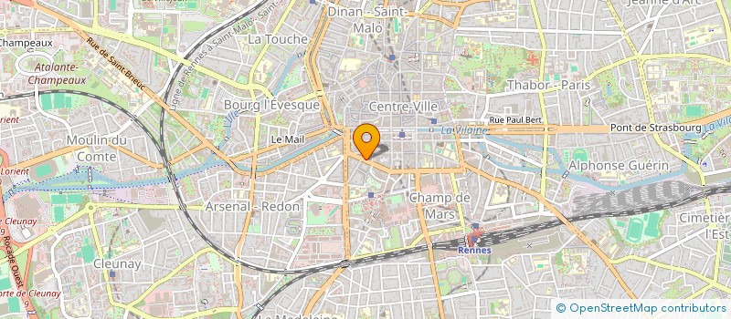 localisation de l'entreprise SCI LIBERTALIA  RENNES