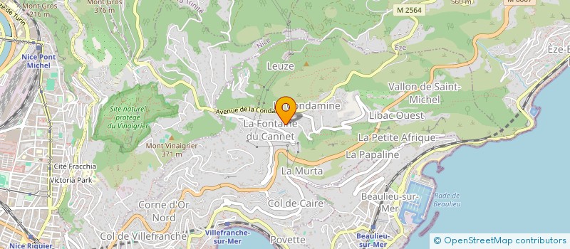 localisation de l'entreprise SCI LIBERTAS à VILLEFRANCHE-SUR-MER