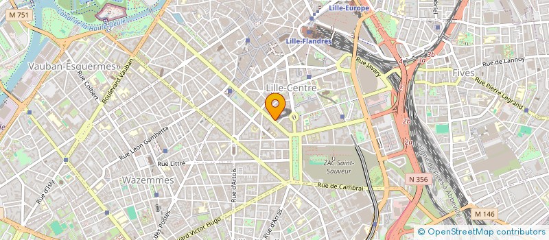 localisation de l'entreprise SCI LIBERTE à LILLE