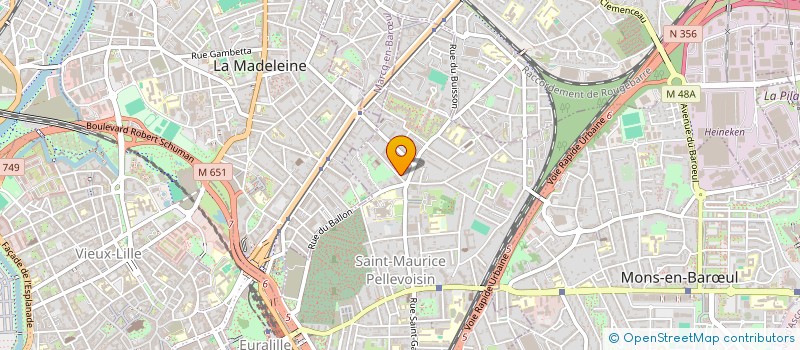 localisation de l'entreprise SCI LIBERTE à LILLE