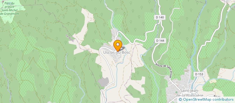 localisation de l'entreprise SCI LIBERTE  LODEVE