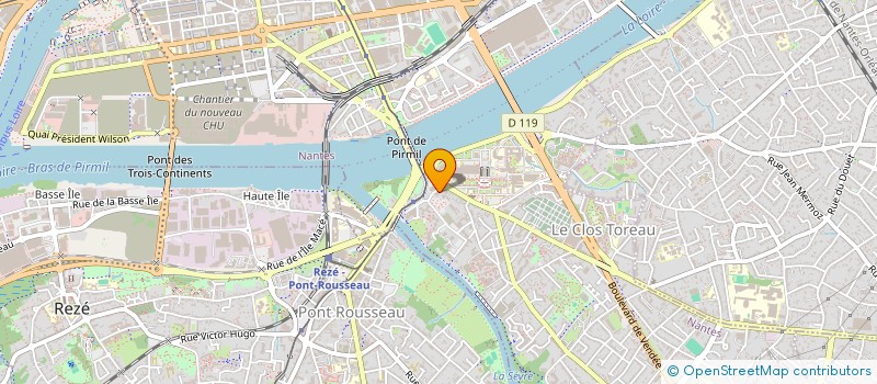 localisation de l'entreprise SCI LIBERTE à NANTES