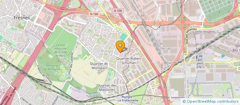 localisation de l'entreprise SCI LIBERTE à RUNGIS