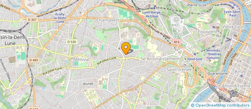 localisation de l'entreprise SCI LIBERTE  LYON