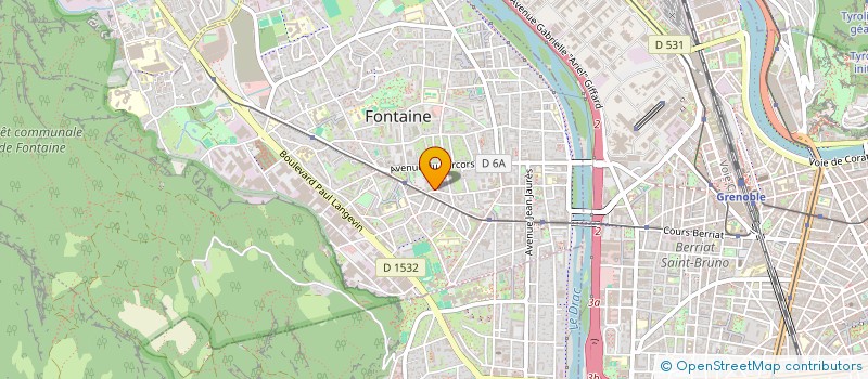 localisation de l'entreprise SCI LIBERTE  FONTAINE