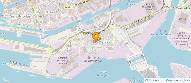 localisation de l'entreprise SCI LIBERTE à LE HAVRE