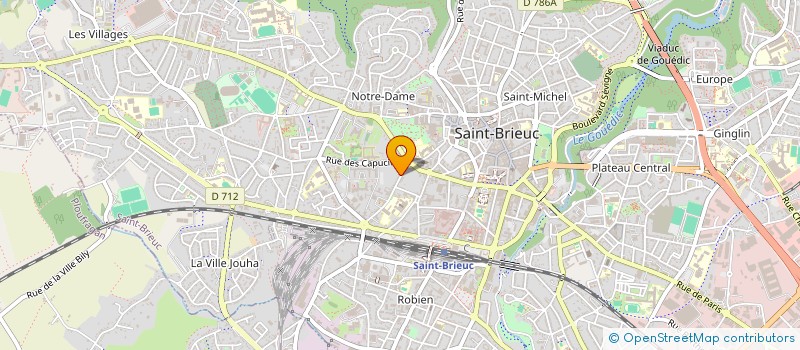 localisation de l'entreprise SCI LIBERTE à SAINT-BRIEUC