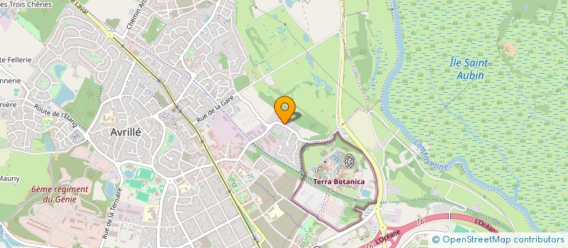 localisation de l'entreprise SCI LIBERTE à AVRILLE