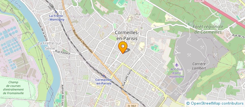 localisation de l'entreprise SCI LIBERTE  CORMEILLES-EN-PARISIS