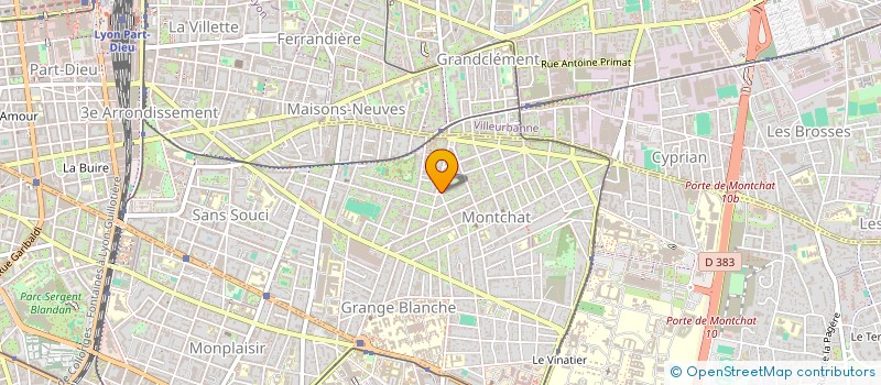 localisation de l'entreprise SCI LIBERTE  LYON