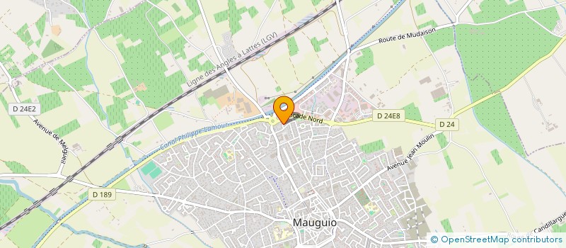 localisation de l'entreprise SCI LIBERTE  MAUGUIO