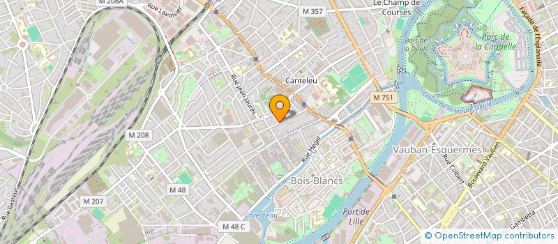 localisation de l'entreprise SCI LIBERTE à LILLE