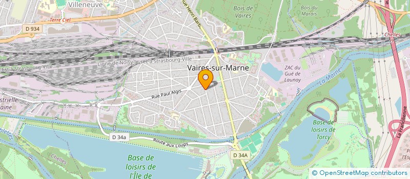 localisation de l'entreprise SCI LIBERTE à VAIRES-SUR-MARNE