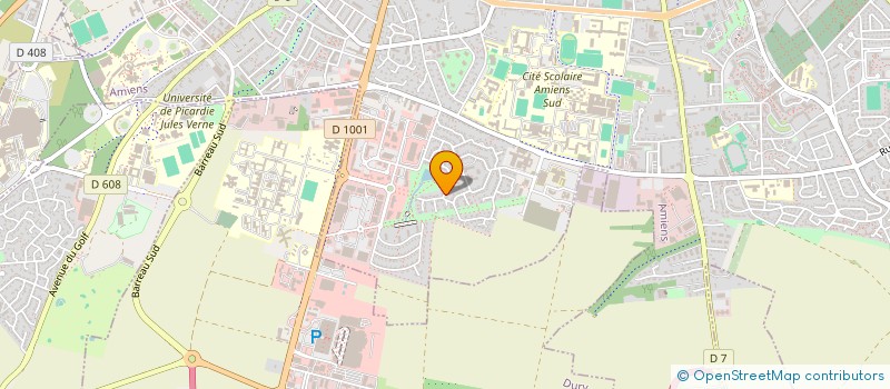 localisation de l'entreprise SCI LIBERTE FH  AMIENS