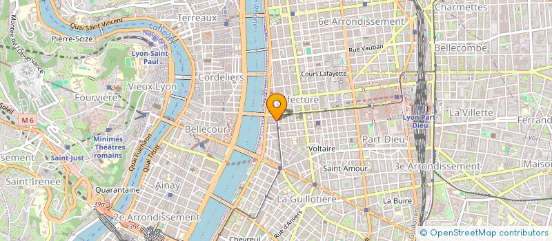 localisation de l'entreprise SCI LIBERTY  LYON