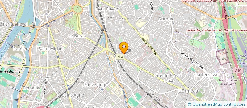 localisation de l'entreprise SCI LIBERTY à TOULOUSE