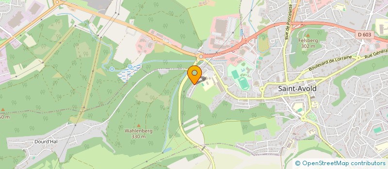 localisation de l'entreprise SCI LIBERTY  SAINT-AVOLD