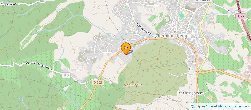 localisation de l'entreprise SCI LIBERTY  CLERMONT-L'HERAULT