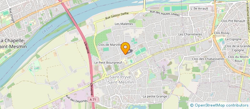 localisation de l'entreprise SCI LIBEYLU  SAINT-PRYVE-SAINT-MESMIN
