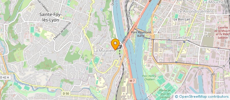 localisation de l'entreprise SCI LIBINVEST  LYON