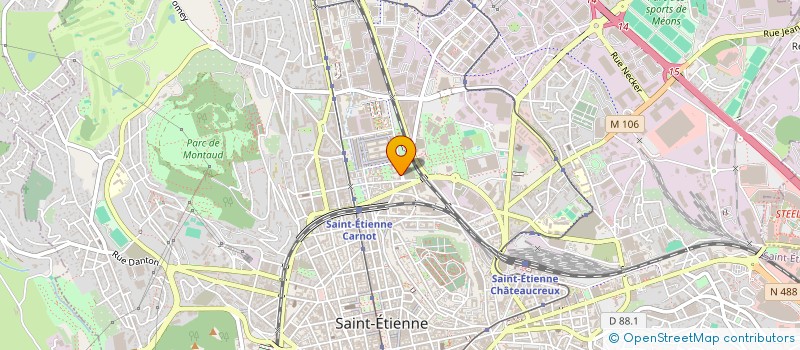 localisation de l'entreprise SCI LIBRAN  SAINT-ETIENNE