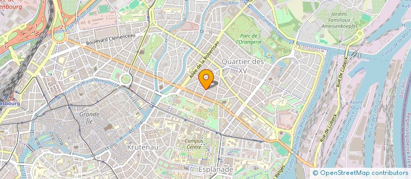 localisation de l'entreprise SCI LIBRE  STRASBOURG