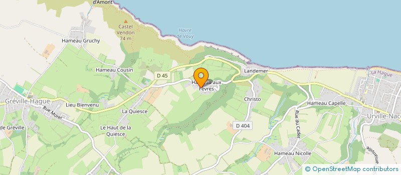 localisation de l'entreprise SCI LIBRI & CO  LA HAGUE