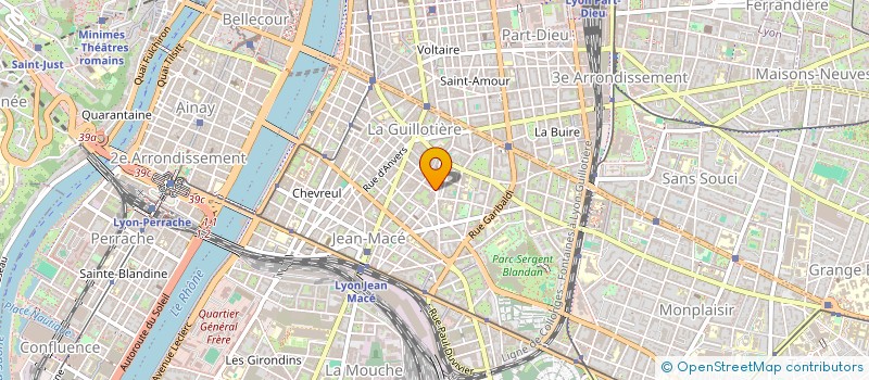 localisation de l'entreprise SCI LIBRUNO  LYON