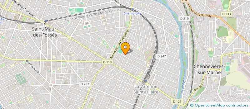 localisation de l'entreprise SCI LICANCABBUR à SAINT-MAUR-DES-FOSSES