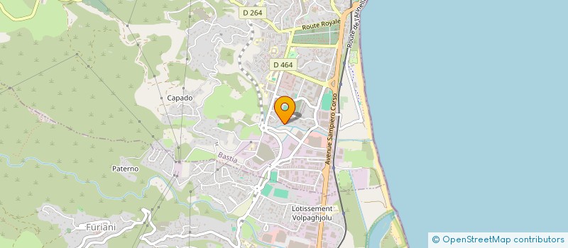 localisation de l'entreprise SCI LICCIOLA à BASTIA