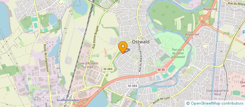 localisation de l'entreprise SCI LICEBERT  OSTWALD