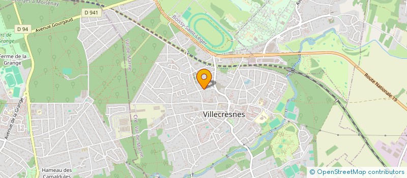 localisation de l'entreprise SCI LICEPHI  VILLECRESNES