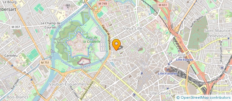 localisation de l'entreprise SCI LICET à LILLE
