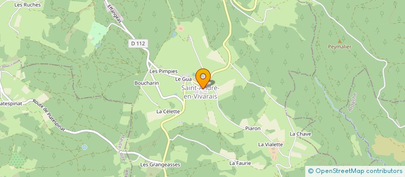 localisation de l'entreprise SCI LICHESSOLE  SAINT-ANDRE-EN-VIVARAIS