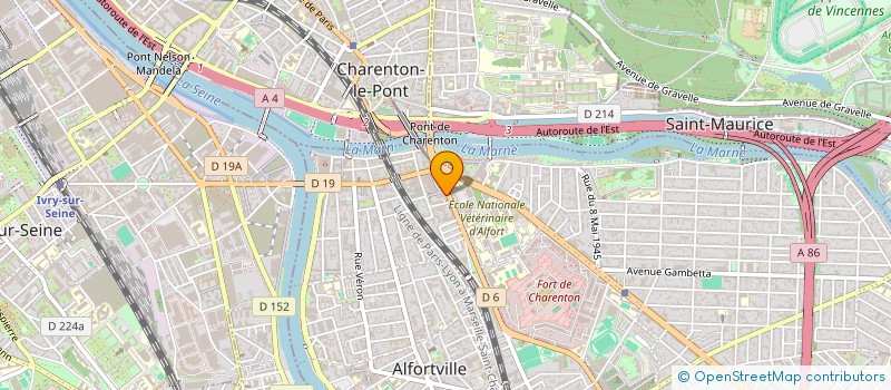 localisation de l'entreprise SCI LICHNA à MAISONS-ALFORT