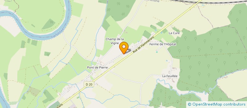 localisation de l'entreprise SCI LICONE  AUXONNE