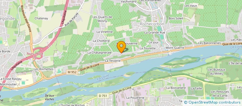 localisation de l'entreprise SCI LICORDHIALLE à ROCHECORBON