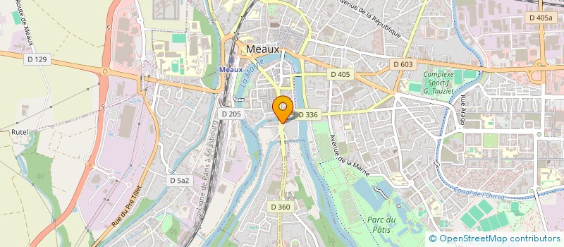 localisation de l'entreprise SCI LICORNE à MEAUX