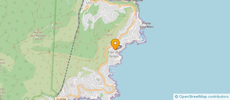 localisation de l'entreprise SCI LICORNE 78  THEOULE-SUR-MER