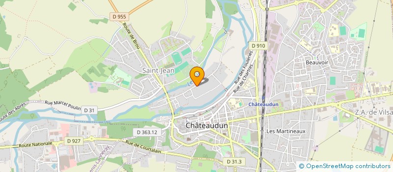localisation de l'entreprise SCI LIDA à CHATEAUDUN