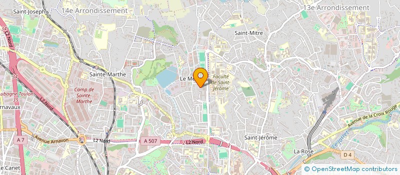 localisation de l'entreprise SCI LIDELI à MARSEILLE