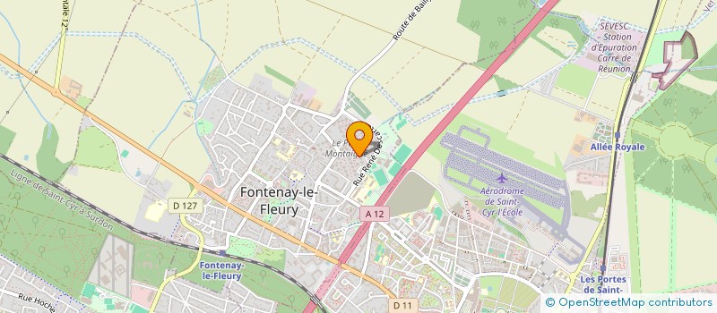 localisation de l'entreprise SCI LIDIA M à FONTENAY LE FLEURY