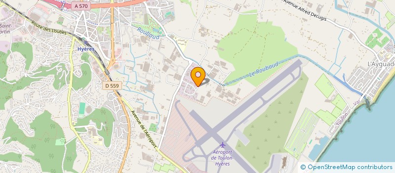 localisation de l'entreprise SCI LIDO  CUERS