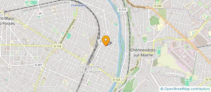 localisation de l'entreprise SCI LIDO REPUBLIQUE à SAINT-MAUR-DES-FOSSES